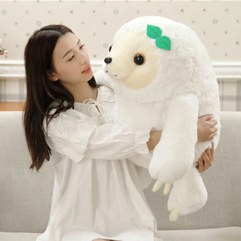 27" 70cm White Color Big Size New Arrived Sloth Plush Toy Sloth Soft Stuffed Doll Cute Sloth Plush Gift Simulation Sloth Doll
27" 70cm White Color Big Size New Arrived Sloth Plush Toy Sloth Soft Stuffed Doll Cute Sloth Plush Gift Simulation Sloth Doll