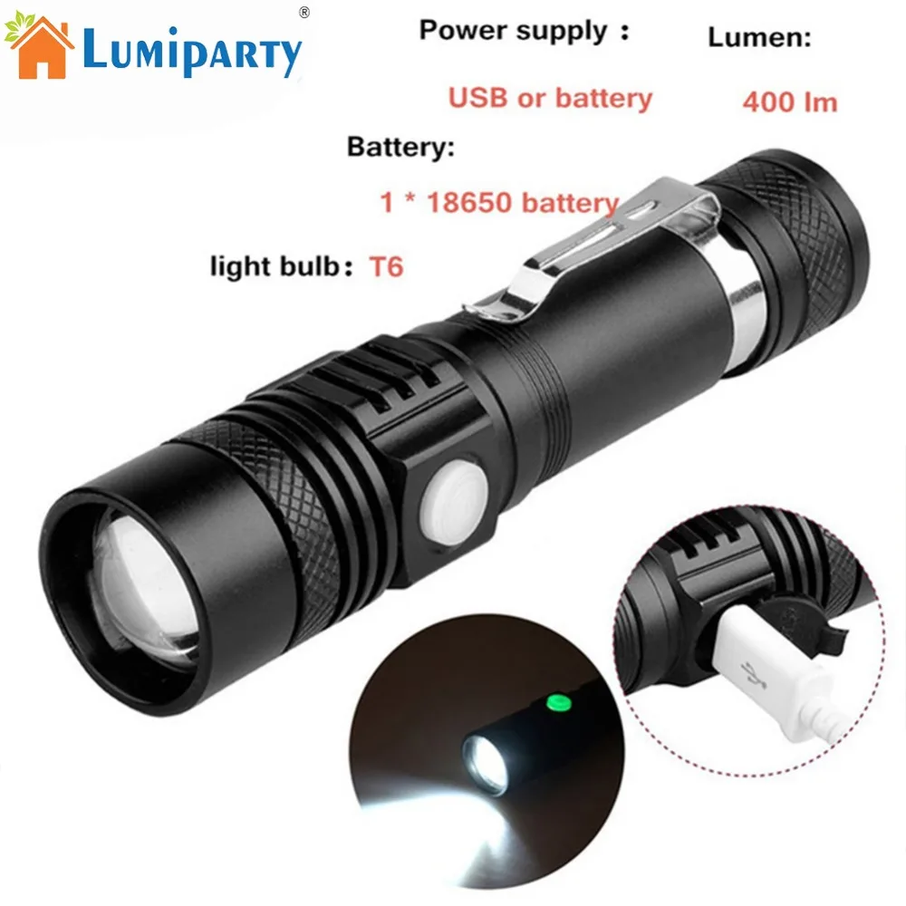 USB Highlight Handy Powerful Aluminum Alloy Flashlight Power Tips Long-range Zoom Mini Small Flashlight 18650 Rechargeable
USB Highlight Handy Powerful Aluminum Alloy Flashlight Power Tips Long-range Zoom Mini Small Flashlight 18650 Rechargeable