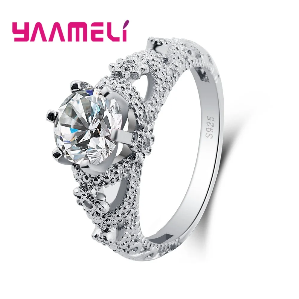 100% 925 Sterling Silver Super Shiny Austrian Crystal Cubic Zirconia Women Bridal Jewelry Finger Rings For Wedding
100% 925 Sterling Silver Super Shiny Austrian Crystal Cubic Zirconia Women Bridal Jewelry Finger Rings For Wedding