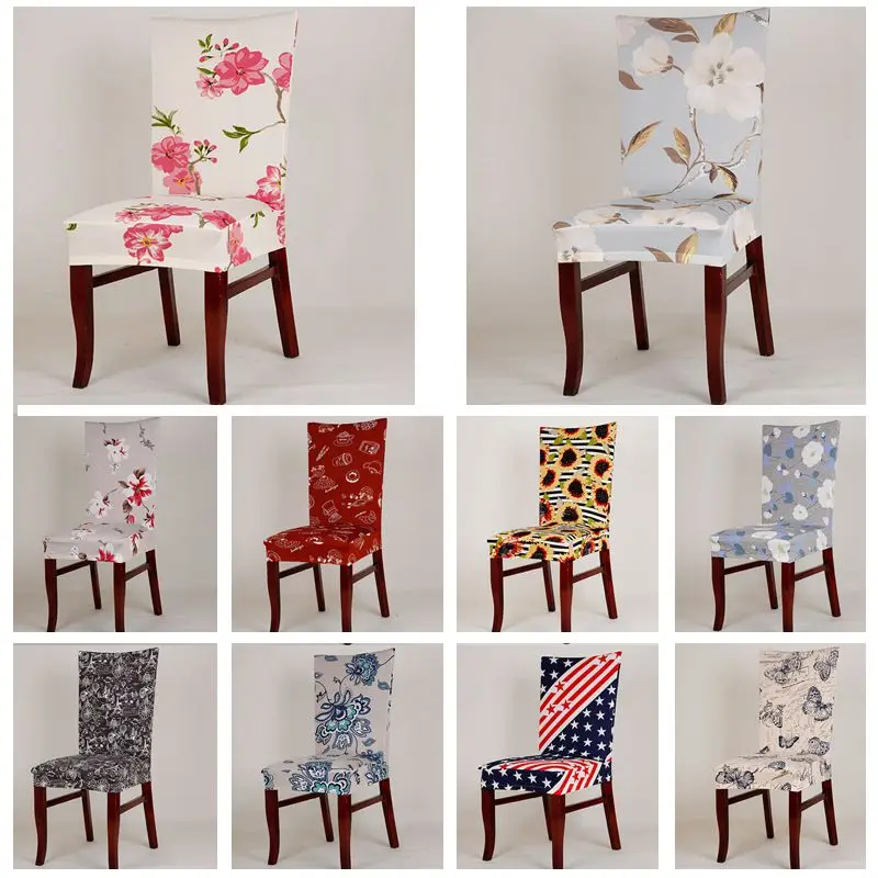 Anti-dirty Flower Printing Stretch Chair Covers Elastic Chair Protector Slipcover Dinning Room Fundas De Sillas Elasticas
Anti-dirty Flower Printing Stretch Chair Covers Elastic Chair Protector Slipcover Dinning Room Fundas De Sillas Elasticas