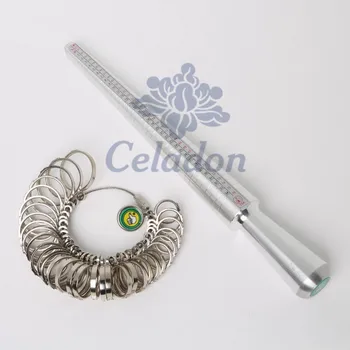 New US EU Standard Ring Sizer Mandrel Stick Finger Gauge Ring Measuring Sizes Jewelry Tool & Equipments
New US EU Standard Ring Sizer Mandrel Stick Finger Gauge Ring Measuring Sizes Jewelry Tool & Equipments
