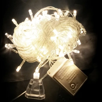 10 Meters 100 Lights Waterproof 220v Led Holiday String Lights For Christmas Festival Party Fairy Colorful Xmas Decor Led String
10 Meters 100 Lights Waterproof 220v Led Holiday String Lights For Christmas Festival Party Fairy Colorful Xmas Decor Led String