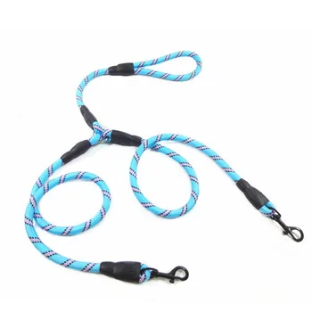 Nylon round rope Two dogs Leash Pet Lead 1 leash for 2 Dog Small Medium Large Dog traction pet chain Strong double dog leashes
Nylon round rope Two dogs Leash Pet Lead 1 leash for 2 Dog Small Medium Large Dog traction pet chain Strong double dog leashes