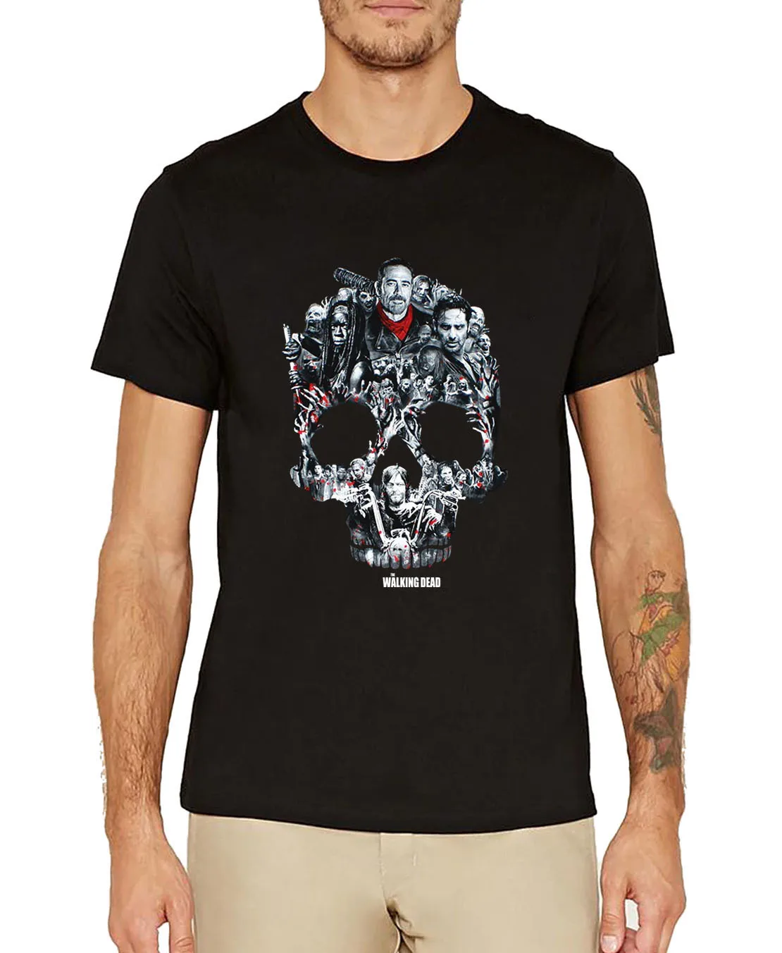 the Walking dead t-shirts for men 2019 summer new arrival camisetas harajuku fitness cotton tops tees short sleeve o-neck tshirt
the Walking dead t-shirts for men 2019 summer new arrival camisetas harajuku fitness cotton tops tees short sleeve o-neck tshirt