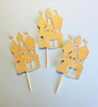 gold Fairy Tale castle princess birthday Cupcake Toppers bridal Shower wedding Bachelorette party treat food picks decoration
gold Fairy Tale castle princess birthday Cupcake Toppers bridal Shower wedding Bachelorette party treat food picks decoration