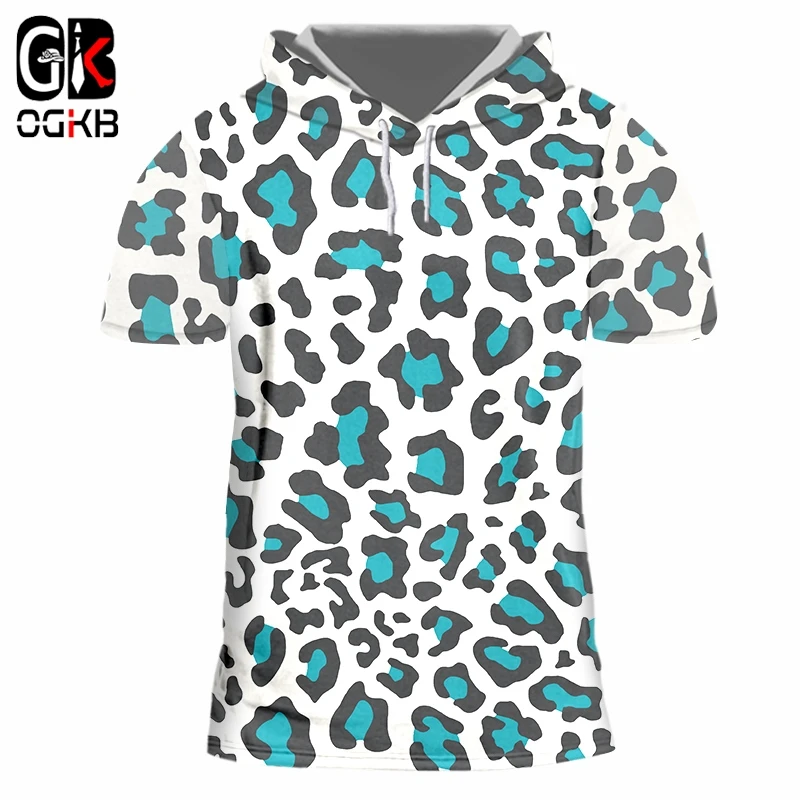 OGKB Hooded Tee Shirt Man Fashion Short Sleeve 3D Tshirt Print Blue Leopard Funny 5XL 6XL Costuming Hombre Summer Hoodie Tshirt
OGKB Hooded Tee Shirt Man Fashion Short Sleeve 3D Tshirt Print Blue Leopard Funny 5XL 6XL Costuming Hombre Summer Hoodie Tshirt
