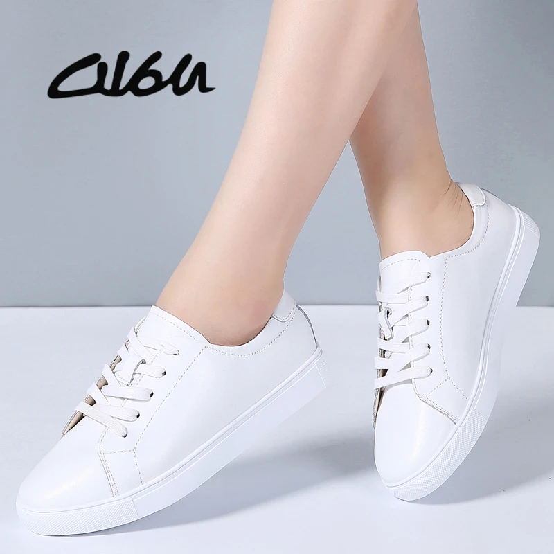 O16U Women Sneakers Shoes Classci Low Top Lace-up Round Toe Leather Creepers Low Flat Ladies Shoes Sneakers Sweet Pink Flats
O16U Women Sneakers Shoes Classci Low Top Lace-up Round Toe Leather Creepers Low Flat Ladies Shoes Sneakers Sweet Pink Flats