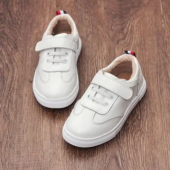 New Boys Shoes Genuine Leather Childrens White Flats Solid Color Girls Shoes Casual Kids Shoes Tenis Infantil Parent Child Shoes
New Boys Shoes Genuine Leather Childrens White Flats Solid Color Girls Shoes Casual Kids Shoes Tenis Infantil Parent Child Shoes