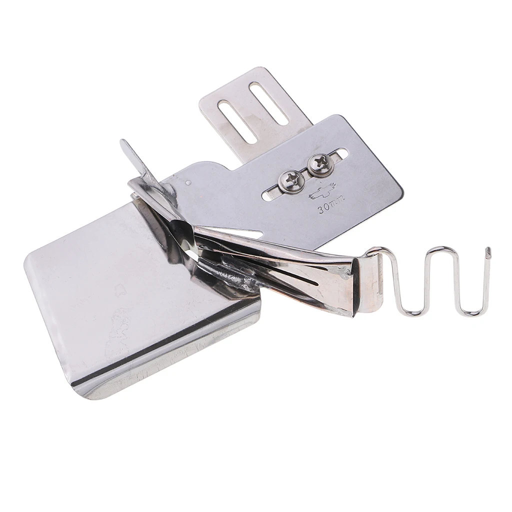Double Cylinder Fold Edge Binder Attachment Folder Tape Binder for Industrial Sewing Machines