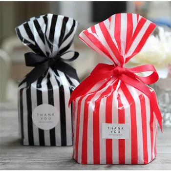 Cute Stripe Candy Bag Plastic Gift Bags for Cookie Biscuits Snack Baking Packaging Bag for Wedding Birthday Party Supplies
Cute Stripe Candy Bag Plastic Gift Bags for Cookie Biscuits Snack Baking Packaging Bag for Wedding Birthday Party Supplies