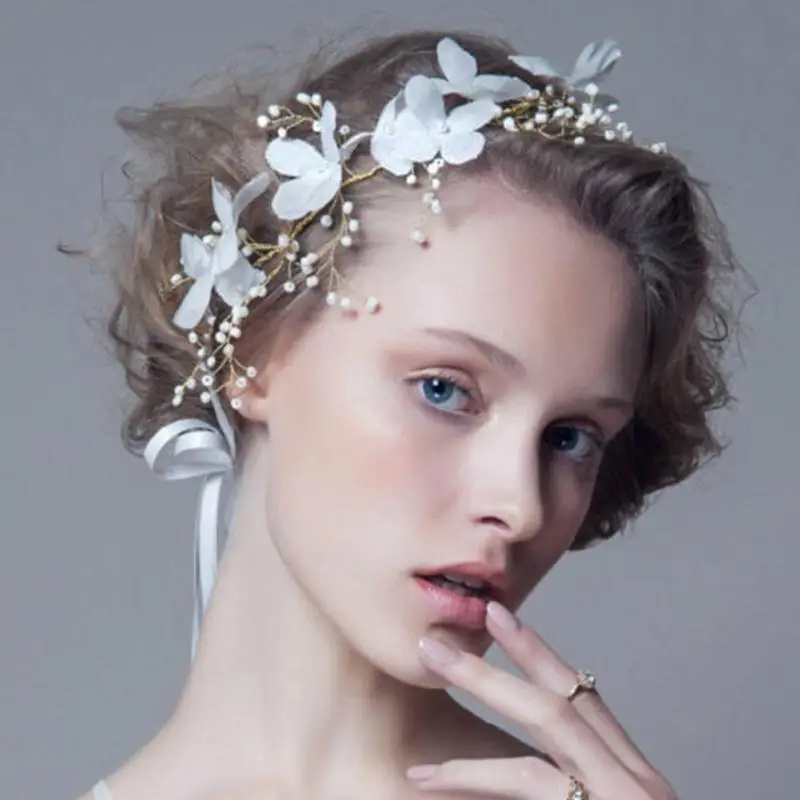 Elegant Pearl Flower Bridal Hair Accessories New Tiara Head Piece Fashion Hair Ornaments Wedding Party Tiaras Crowns Headbands
Elegant Pearl Flower Bridal Hair Accessories New Tiara Head Piece Fashion Hair Ornaments Wedding Party Tiaras Crowns Headbands