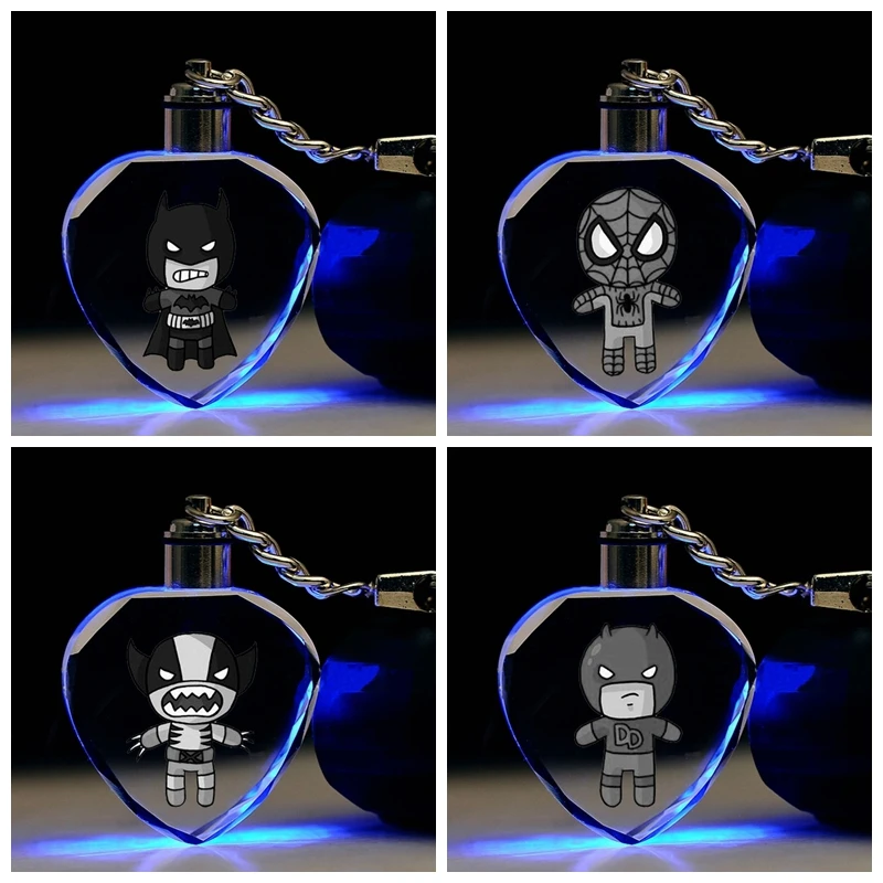 The Avengers Hulk Heart Shape Anime LED Key Chains Figure Keyring Crystal Toy Keychain Light Keyholder Unisex Gifts NEW
The Avengers Hulk Heart Shape Anime LED Key Chains Figure Keyring Crystal Toy Keychain Light Keyholder Unisex Gifts NEW