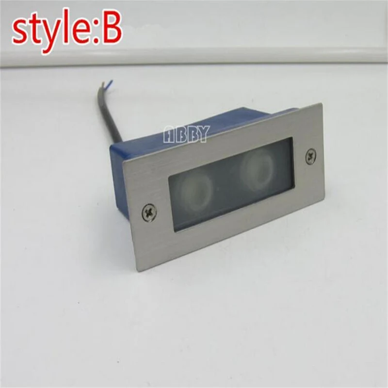 Outdoor 3W 6W Led Step Light IP65 Aluminum Embedded Staircase Corner Lamp Waterproof Recessed Wall Stair Lamp Footlight
Outdoor 3W 6W Led Step Light IP65 Aluminum Embedded Staircase Corner Lamp Waterproof Recessed Wall Stair Lamp Footlight