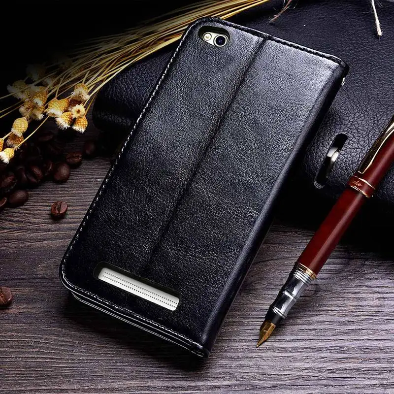 Business Case For Xiaomi Redmi 4A Cases Cover Flip Wallet Conque Case 5.0 Inch For Xiaomi Redmi 4A Cases Leather TOMKAS (9)