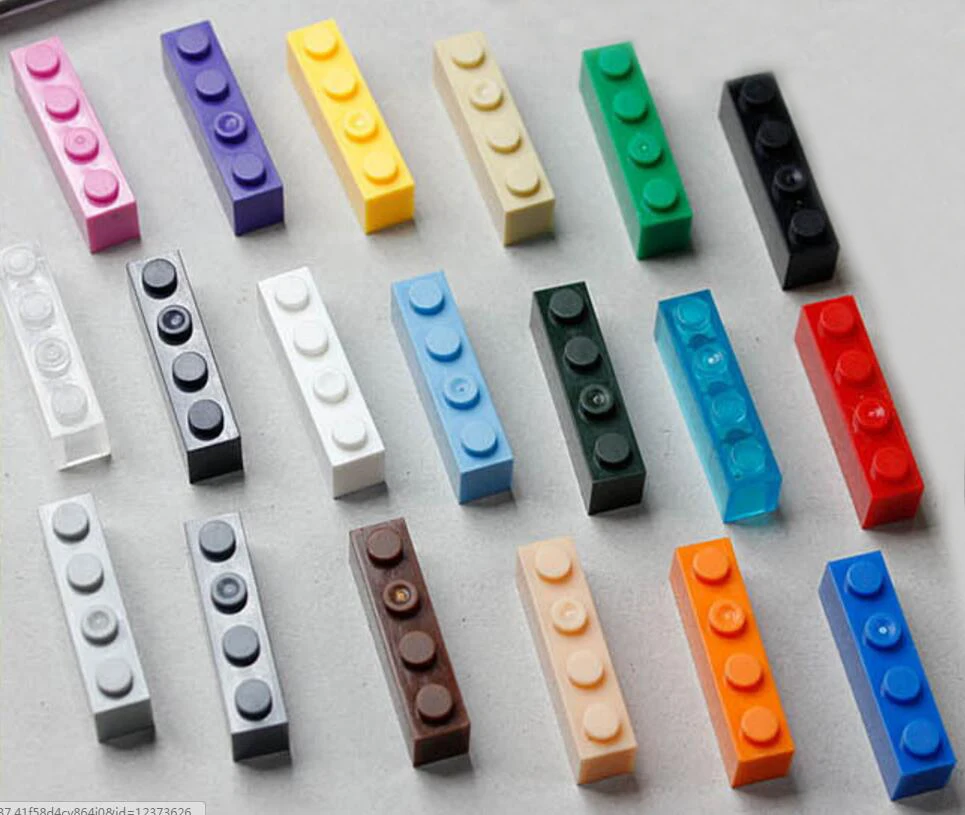 100pcs/Lot Brick 1 x 4 DIY building Block Parts Compatible with Other Brand Assemble Particles
100pcs/Lot Brick 1 x 4 DIY building Block Parts Compatible with Other Brand Assemble Particles