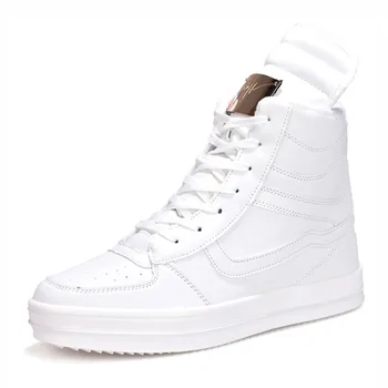 PU Leather Breathable Men Skateboard Shoes High Top Shoes Outdoor Sport Winter Warm Walking Parkour Boots Sneakers EU Size 39-45
PU Leather Breathable Men Skateboard Shoes High Top Shoes Outdoor Sport Winter Warm Walking Parkour Boots Sneakers EU Size 39-45
