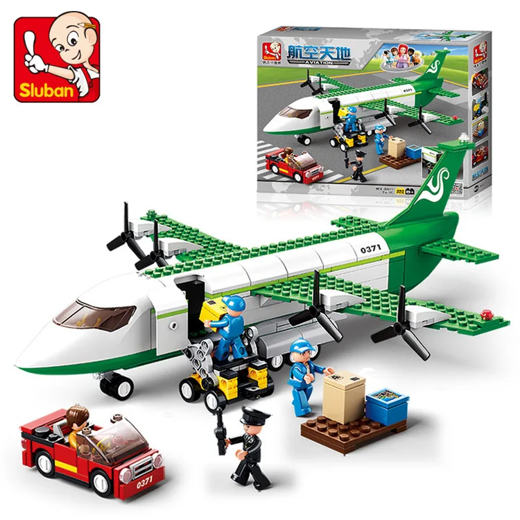 Happy Building Block Aviation World Series Airbus Freight Transport Aircraft Assemble Building Block Model 0371
Happy Building Block Aviation World Series Airbus Freight Transport Aircraft Assemble Building Block Model 0371
