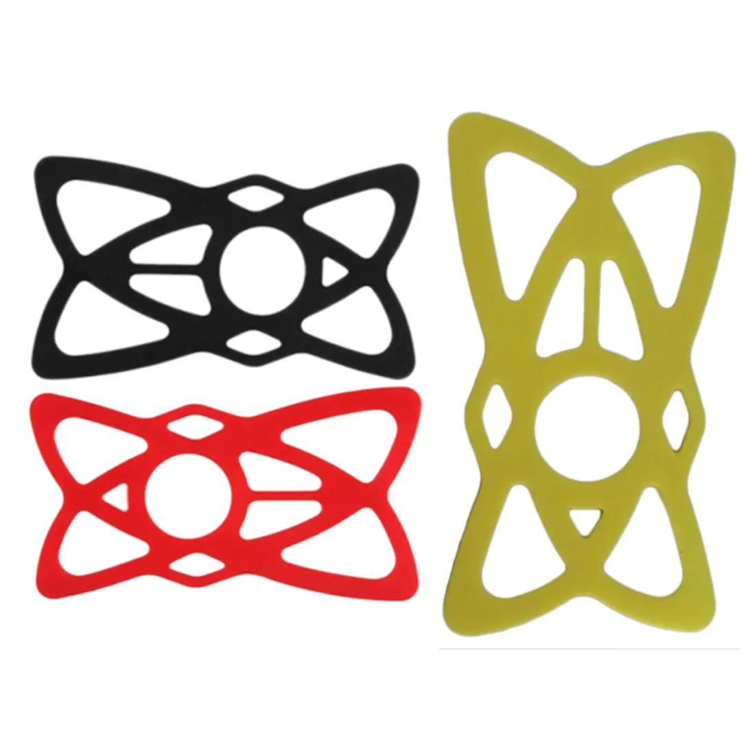 Etmakit 3pcs Red/black/yellow High Tensile Silicone Rubber Navigator Phone Fixer Security Bands for Bike Mount Holder Handlebar
Etmakit 3pcs Red/black/yellow High Tensile Silicone Rubber Navigator Phone Fixer Security Bands for Bike Mount Holder Handlebar