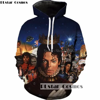 PLstar Cosmos 2019 The new Fashion Hip hop Hoodies King of pop Michael Jackson Print 3d Sweatshirt Men/Women casual Tracksuits
PLstar Cosmos 2019 The new Fashion Hip hop Hoodies King of pop Michael Jackson Print 3d Sweatshirt Men/Women casual Tracksuits