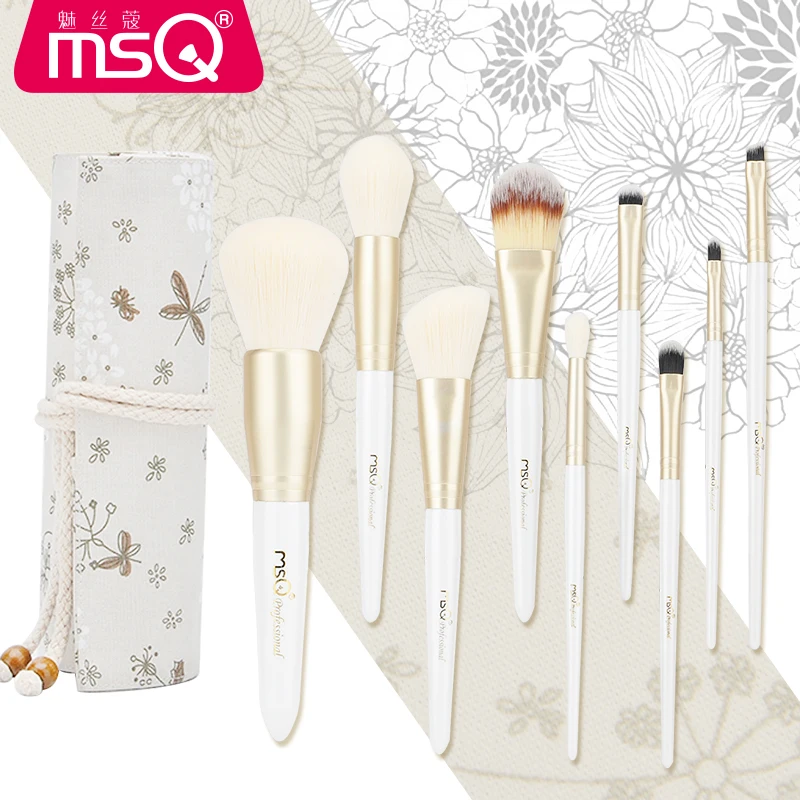 MSQ Pro 9pcs New Women's Makeup Brushes Set Wooden Foundation Cosmetic Powder Eyeshadow Eyebrow Lip Brush Tool Pincel Maquiagem
MSQ Pro 9pcs New Women's Makeup Brushes Set Wooden Foundation Cosmetic Powder Eyeshadow Eyebrow Lip Brush Tool Pincel Maquiagem