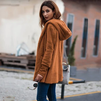 Fleece Cardigans Women Plus Size Long Cardigan Womens Sweaters 2018 Winter Autumn Thin Hooded Sweater Women Cardigan Coat Pull
Fleece Cardigans Women Plus Size Long Cardigan Womens Sweaters 2018 Winter Autumn Thin Hooded Sweater Women Cardigan Coat Pull
