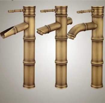 All-Copper European Antique Bamboo Single Hole Basin Faucet Above Counter Basin Art Basin Hot And Cold Faucet
All-Copper European Antique Bamboo Single Hole Basin Faucet Above Counter Basin Art Basin Hot And Cold Faucet