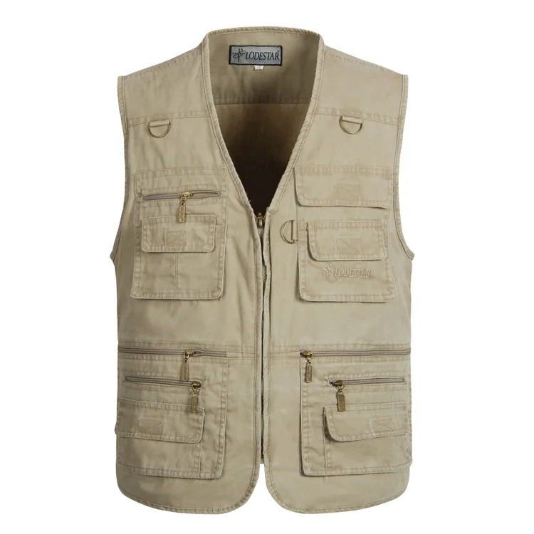5XL 6XL 7XL 8XL New Male Casual Summer plus Size Cotton Sleeveless Vest With Pockets Men Multi Pocket Photograph Waistcoat
5XL 6XL 7XL 8XL New Male Casual Summer plus Size Cotton Sleeveless Vest With Pockets Men Multi Pocket Photograph Waistcoat