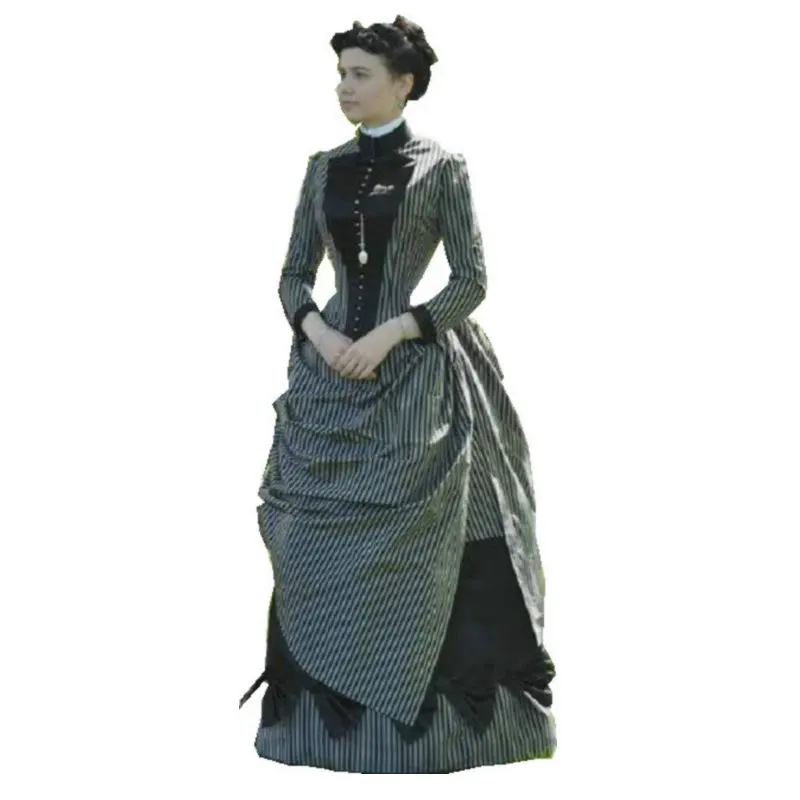 

18 Century Civil War Southern Belle Gown vintage Dress/Victorian dresses/scarlett dress US6-26 SC-819