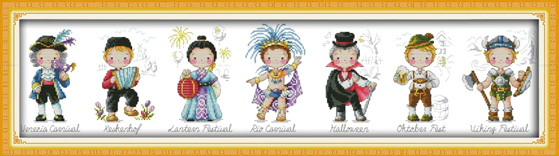 World festival - boy, counted printed on fabric DMC 14CT 11CT Cross Stitch kits,embroidery needlework Sets, Home Decor
World festival - boy, counted printed on fabric DMC 14CT 11CT Cross Stitch kits,embroidery needlework Sets, Home Decor