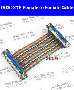 High Quality DB37 ribbon cable DIDC-37P female to female cable DIDC DR37 COM connector cable with 30CM --20pcs/lot
High Quality DB37 ribbon cable DIDC-37P female to female cable DIDC DR37 COM connector cable with 30CM --20pcs/lot