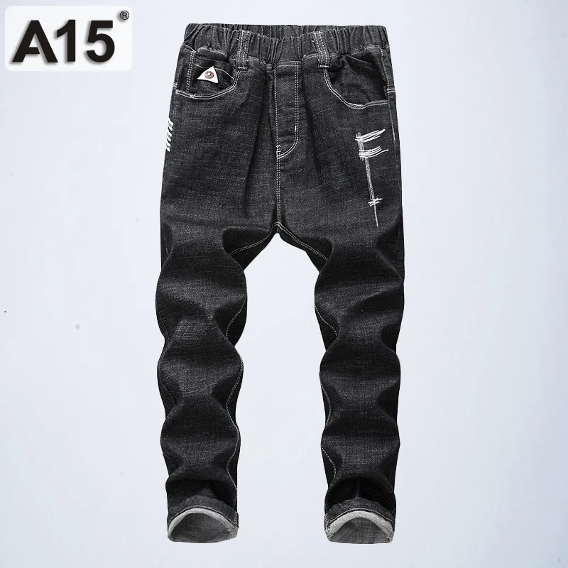 Kids Boys Trousers Boys Jeans Elastic Waist Children Pants Teenage Boys Clothing Autumn Long Black Trousers Size 8 10 12 14 Year
Kids Boys Trousers Boys Jeans Elastic Waist Children Pants Teenage Boys Clothing Autumn Long Black Trousers Size 8 10 12 14 Year
