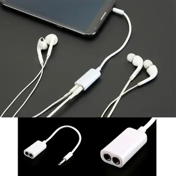New Headphone Adapter Car-styling 3.5mm Male AUX Jack Splits Dual 3.5mm Female Headphone Audio Adapter Car Cable qyh
New Headphone Adapter Car-styling 3.5mm Male AUX Jack Splits Dual 3.5mm Female Headphone Audio Adapter Car Cable qyh