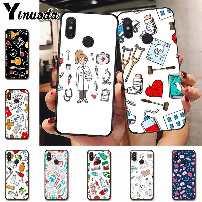 Ynuoda Nurse cartoon Medical Pills Diy Luxury High-end phone Case for xiaomi mi 8se 6 note2 note3 redmi 5 plus note5 cover
Ynuoda Nurse cartoon Medical Pills Diy Luxury High-end phone Case for xiaomi mi 8se 6 note2 note3 redmi 5 plus note5 cover
