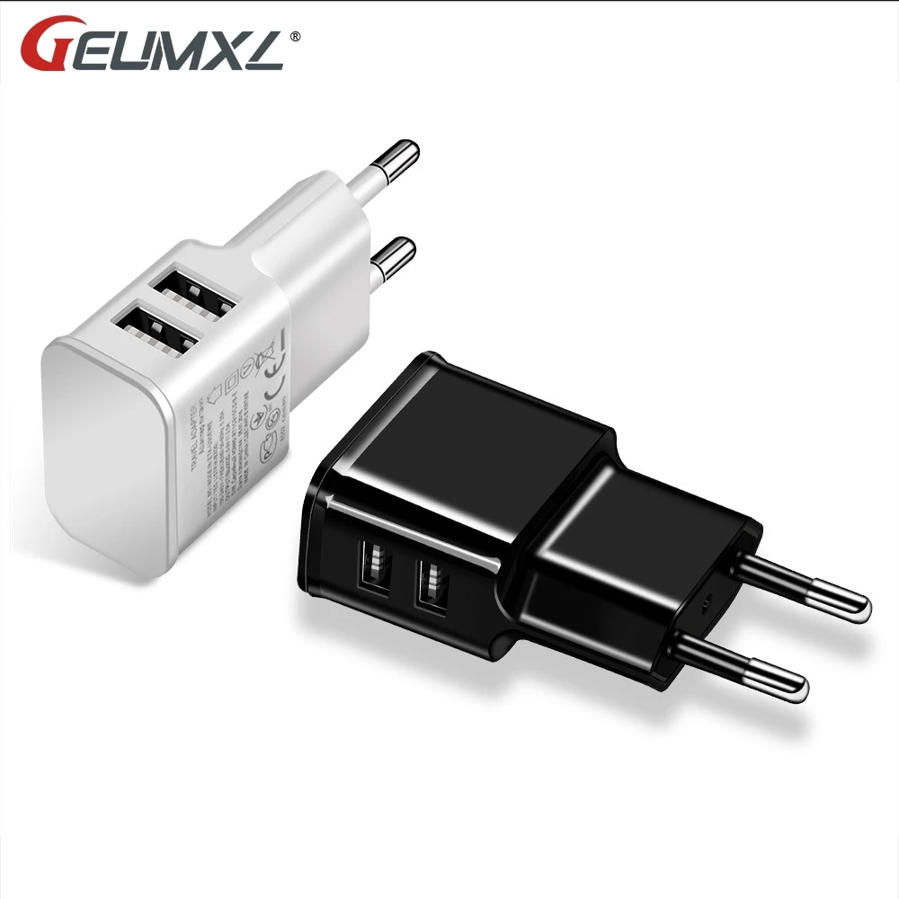 GEUMXL 5V 2A USB 2-Port EU Plug Dual USB Wall Charger Adapter Travel Power for iPhone 4/5/6 Samsung Galaxy S4 I9500 S3 I9300
GEUMXL 5V 2A USB 2-Port EU Plug Dual USB Wall Charger Adapter Travel Power for iPhone 4/5/6 Samsung Galaxy S4 I9500 S3 I9300