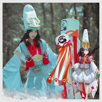 Onmyoji Cos Hakutoshi White Meikai No Yakujin Fancy Reaper Unawakened Kimono Clothing Outfit Cosplay Costume S-3XL For Halloween
Onmyoji Cos Hakutoshi White Meikai No Yakujin Fancy Reaper Unawakened Kimono Clothing Outfit Cosplay Costume S-3XL For Halloween