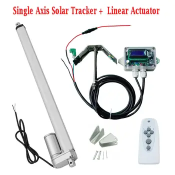 1KW Single Axis Solar Tracker System Linear Actuator+Controller with Light Senor
1KW Single Axis Solar Tracker System Linear Actuator+Controller with Light Senor