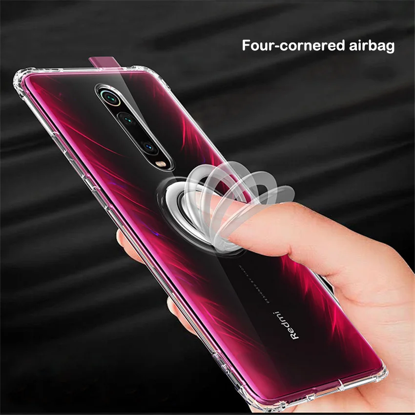 For Xiaomi mi 9 mi9 se mi 9t Case Shockproof Spring Metal Ring Magnetic Phone Case For Redmi Note 7 Redmi 7 K20 Pro Transparent
For Xiaomi mi 9 mi9 se mi 9t Case Shockproof Spring Metal Ring Magnetic Phone Case For Redmi Note 7 Redmi 7 K20 Pro Transparent