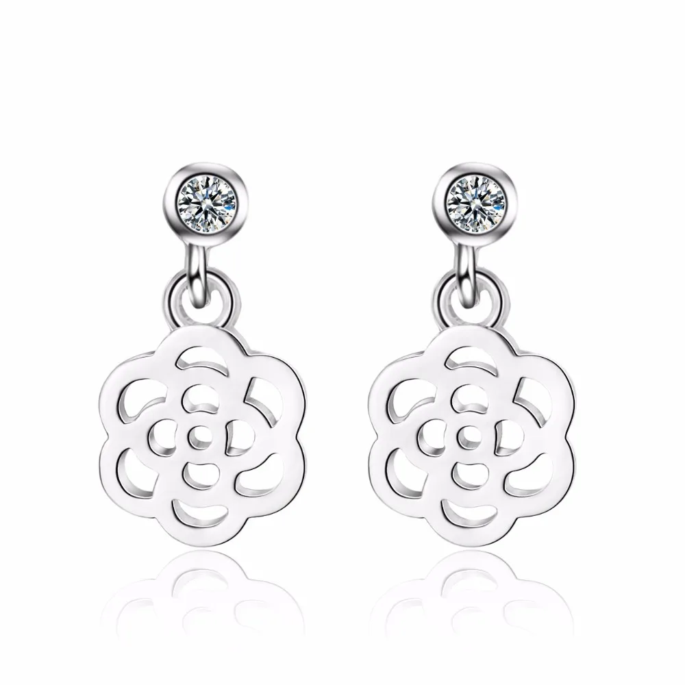 Free Shipping Women Hollow Rose Flower Stud Earrings Plata 925 Sterling Silver Allergy Free Earrings Pendientes Plata Brincos
Free Shipping Women Hollow Rose Flower Stud Earrings Plata 925 Sterling Silver Allergy Free Earrings Pendientes Plata Brincos