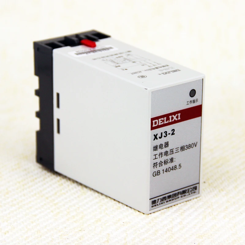 DELIXI XJ3-2 Motor Phase Break and Phase Sequence Protection Relay AC 380V Phase Deficient Three-phase Unbalanced Protection
DELIXI XJ3-2 Motor Phase Break and Phase Sequence Protection Relay AC 380V Phase Deficient Three-phase Unbalanced Protection