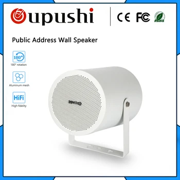 Pa sound system 5" wall mounts speaker hanging speaker 10w outdoor speaker for station hifi sound quality white color
Pa sound system 5" wall mounts speaker hanging speaker 10w outdoor speaker for station hifi sound quality white color