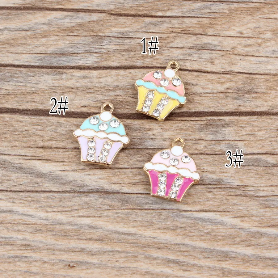 10PC/Lot Gold Color Tone Oil Drop Charms Double Side Cake with Rhinestone Enamel Pendant Charms for Jewelry Bracelet 15*18mm
10PC/Lot Gold Color Tone Oil Drop Charms Double Side Cake with Rhinestone Enamel Pendant Charms for Jewelry Bracelet 15*18mm