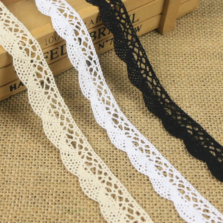 10 Yards 2cm Lace Fabric Packaging Material Fan-shaped Cotton Thread Lace Wavelet Edge Pure Cotton Sewing on Clothing Decoration
10 Yards 2cm Lace Fabric Packaging Material Fan-shaped Cotton Thread Lace Wavelet Edge Pure Cotton Sewing on Clothing Decoration