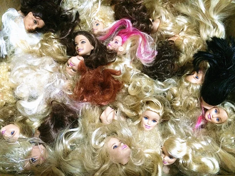 Heads for Barbies (5)