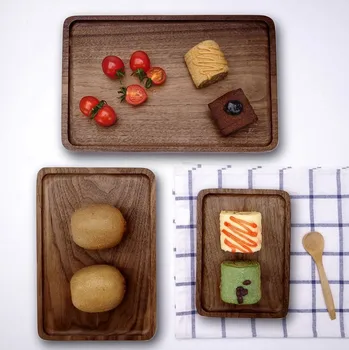 Japanese wooden tray black walnut rectangular wooden tray solid wood tea tray afternoon tea cup tray tray
Japanese wooden tray black walnut rectangular wooden tray solid wood tea tray afternoon tea cup tray tray