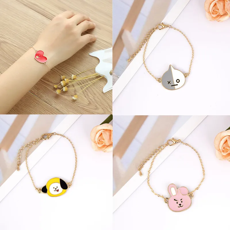 Bangtan Boys Bracelet 8T21 Link Chain Charm Bracelets SHOOKY RJ COOKY TATA KOYA CHIMMY MANG for Women Girls K-POP Fans HF298
Bangtan Boys Bracelet 8T21 Link Chain Charm Bracelets SHOOKY RJ COOKY TATA KOYA CHIMMY MANG for Women Girls K-POP Fans HF298