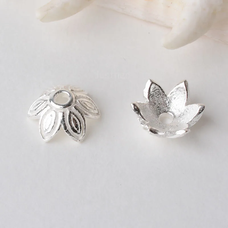 solid 925 sterling silver flower bead cap, spacer bead caps, jewelry diy silver findings/components
solid 925 sterling silver flower bead cap, spacer bead caps, jewelry diy silver findings/components