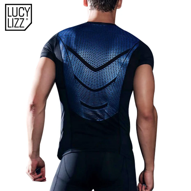 Lucylizz 2018 Short Sleeve T Shirt Fitness Bodybuilding Tees Summer Male Quick Dry Running Shirt Sports Compression Tight Tops
Lucylizz 2018 Short Sleeve T Shirt Fitness Bodybuilding Tees Summer Male Quick Dry Running Shirt Sports Compression Tight Tops
