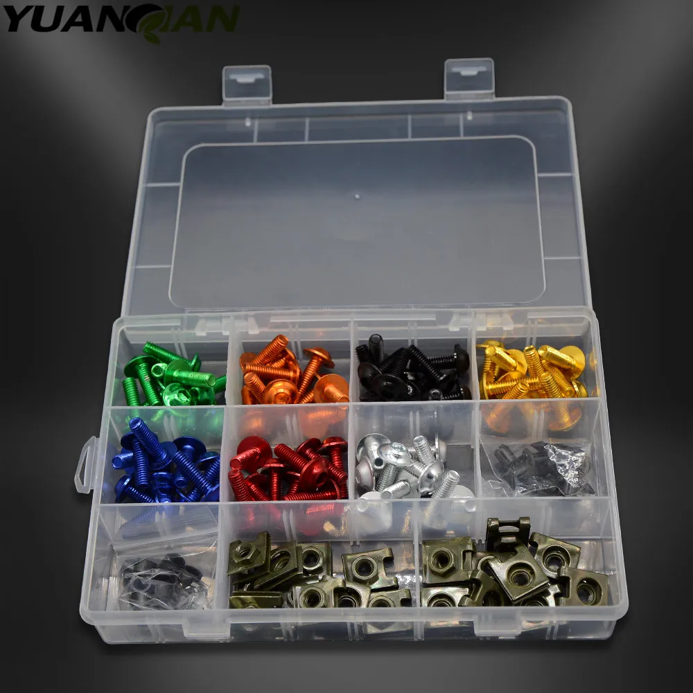 70PCS motorcycle accessories motorbike 6mm fairing bolts screws for honda CR CRF XR XL CRM 85 125 150 230 250 450 kawasaki Z 800
70PCS motorcycle accessories motorbike 6mm fairing bolts screws for honda CR CRF XR XL CRM 85 125 150 230 250 450 kawasaki Z 800