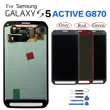 For Samsung S5 Active G870 LCD Display Screen replacement for Samsung S5 Active SM-G870A G870W display module Burn-in Shadow
For Samsung S5 Active G870 LCD Display Screen replacement for Samsung S5 Active SM-G870A G870W display module Burn-in Shadow