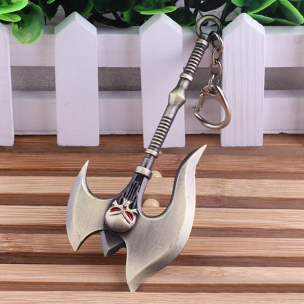 24Pcs/Lot League of Legendes Dresser Erskine Sickle Keychain Alloy lol the Hand of Noxus Darius Skeleton Axe Jewelry Keychain
24Pcs/Lot League of Legendes Dresser Erskine Sickle Keychain Alloy lol the Hand of Noxus Darius Skeleton Axe Jewelry Keychain